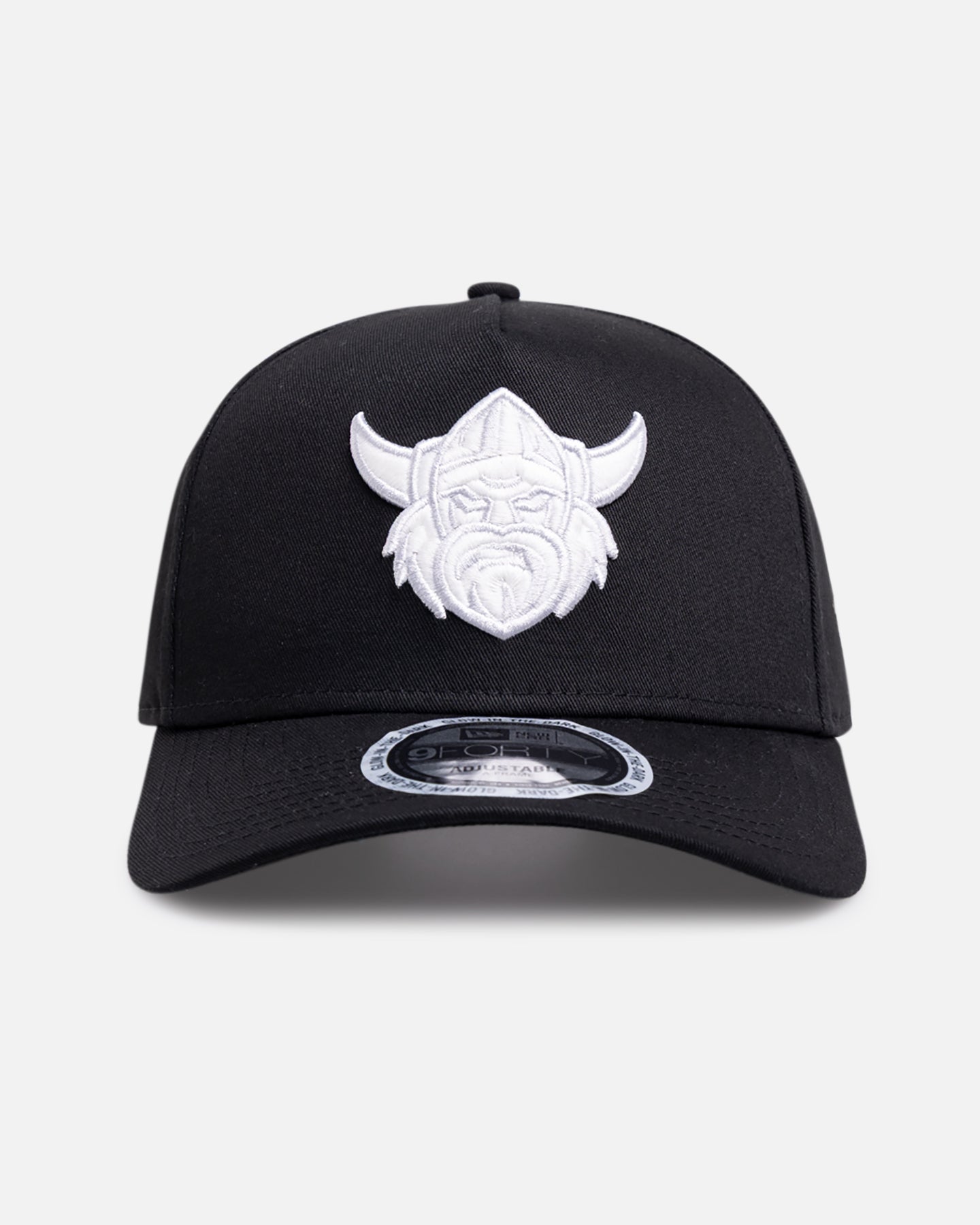 New Era Canberra Raiders 'NRL Glow In The Dark' 9FORTY A-Frame Snapback Black