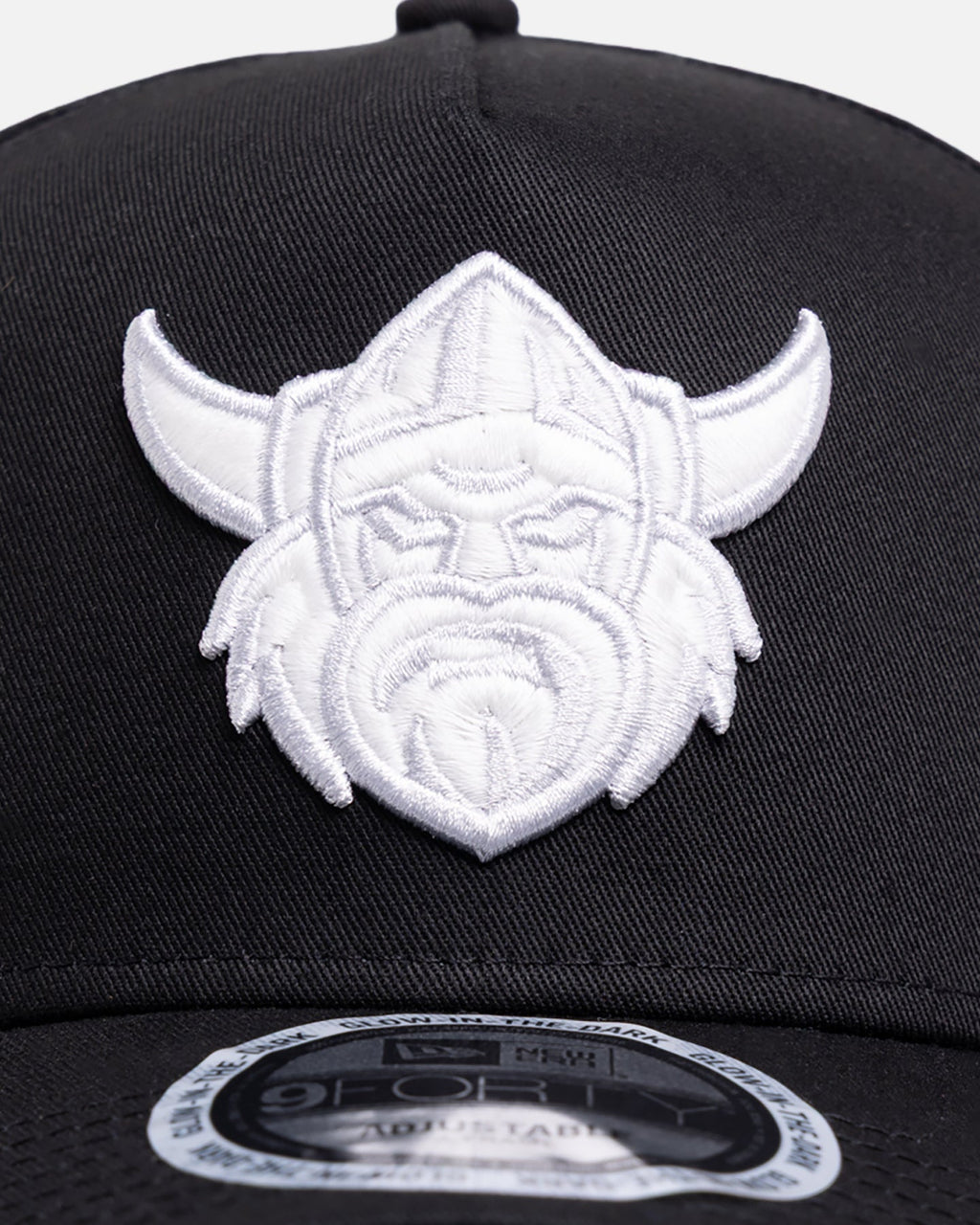 New Era Canberra Raiders 'NRL Glow In The Dark' 9FORTY A-Frame Snapback Black