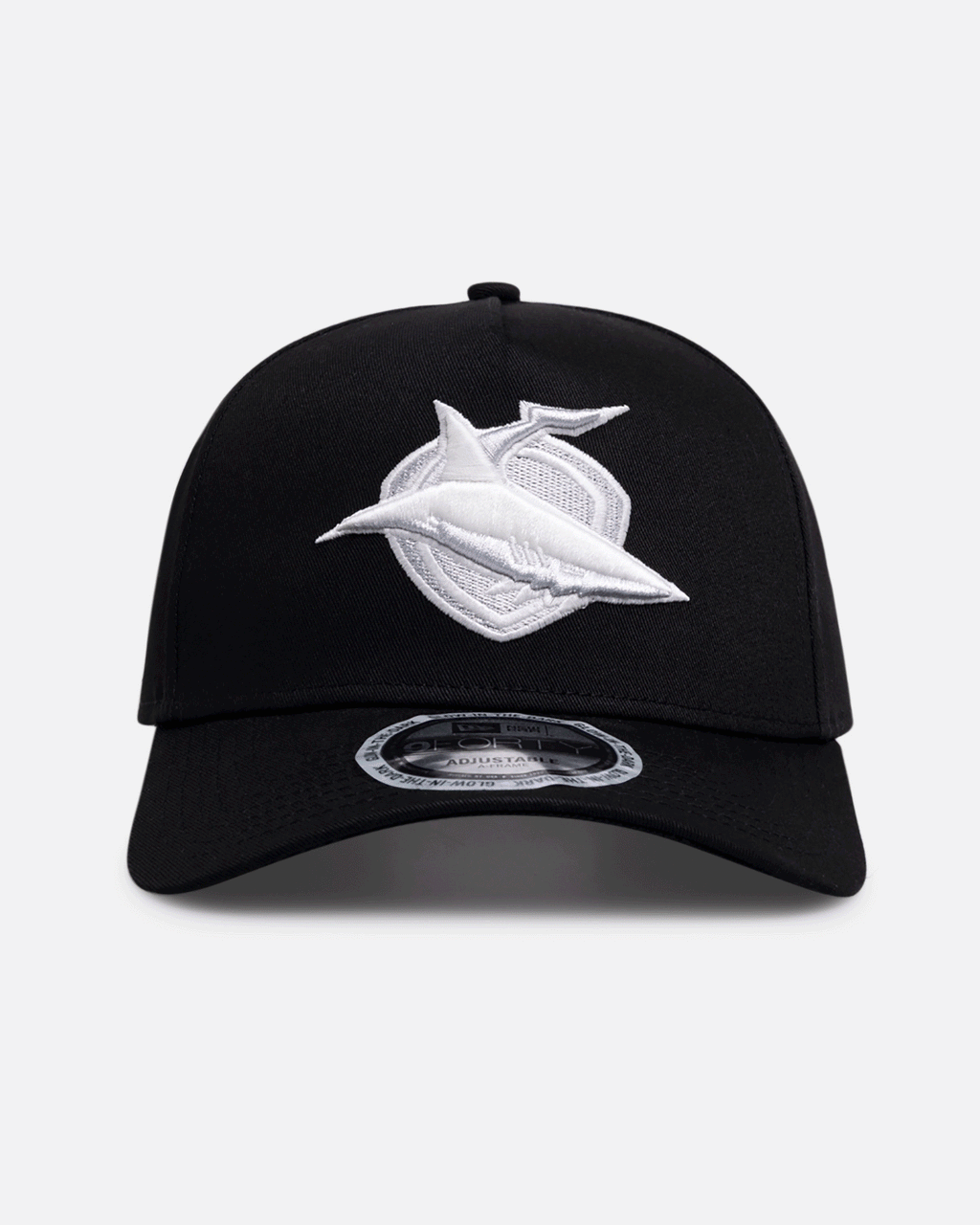 New Era Cronulla-Sutherland Sharks 'NRL Glow In The Dark' 9FORTY A-Frame Snapback Black