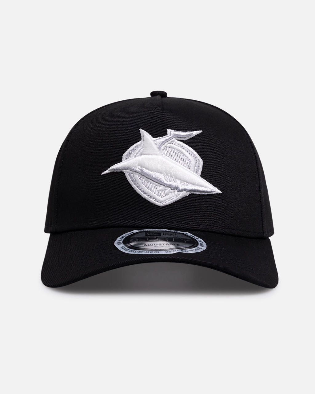 New Era Cronulla-Sutherland Sharks 'NRL Glow In The Dark' 9FORTY A-Frame Snapback Black
