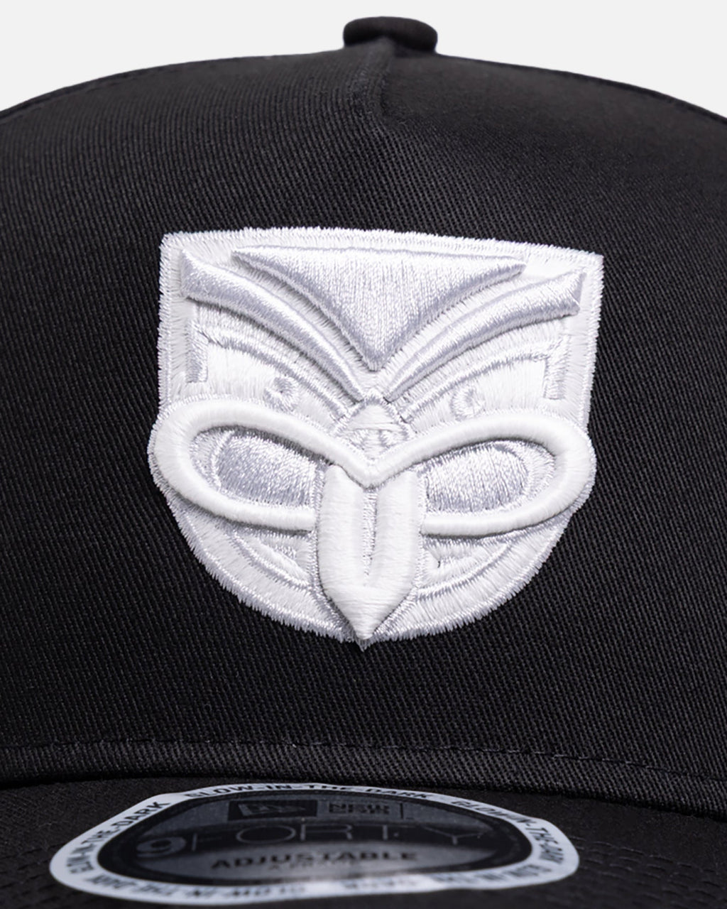 New Era New Zealand Warriors 'NRL Glow In The Dark' 9FORTY A-Frame Snapback Black