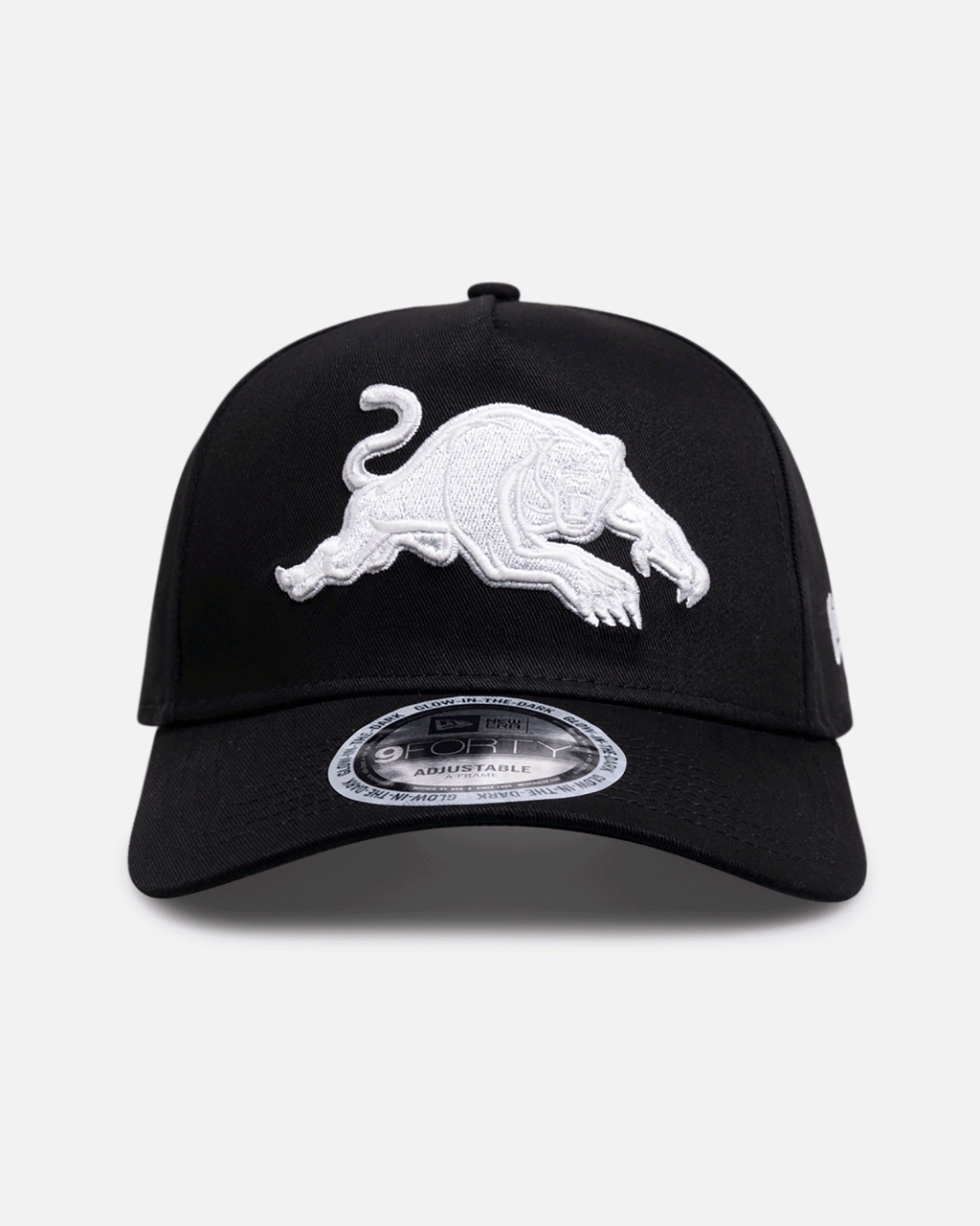 New Era Penrith Panthers 'NRL Glow In The Dark' 9FORTY A-Frame Snapback Black