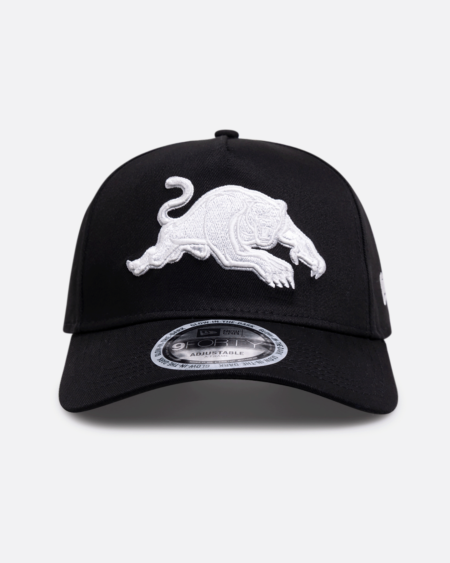 New Era Penrith Panthers 'NRL Glow In The Dark' 9FORTY A-Frame Snapback Black