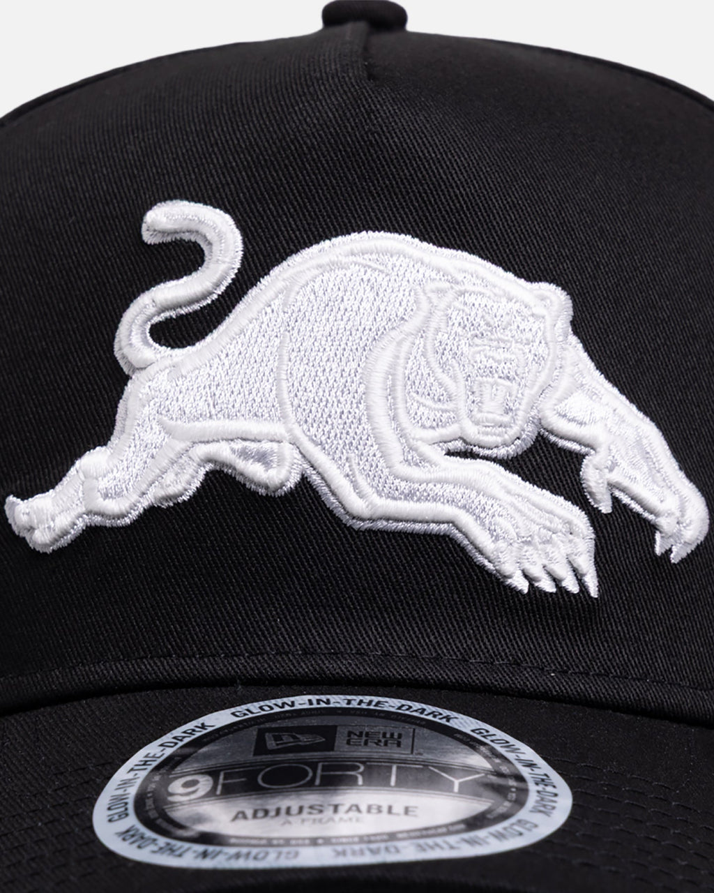 New Era Penrith Panthers 'NRL Glow In The Dark' 9FORTY A-Frame Snapback Black