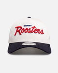 New Era Sydney Roosters 'Chrome Script' 9FORTY A-Frame Snapback Official Team Colour