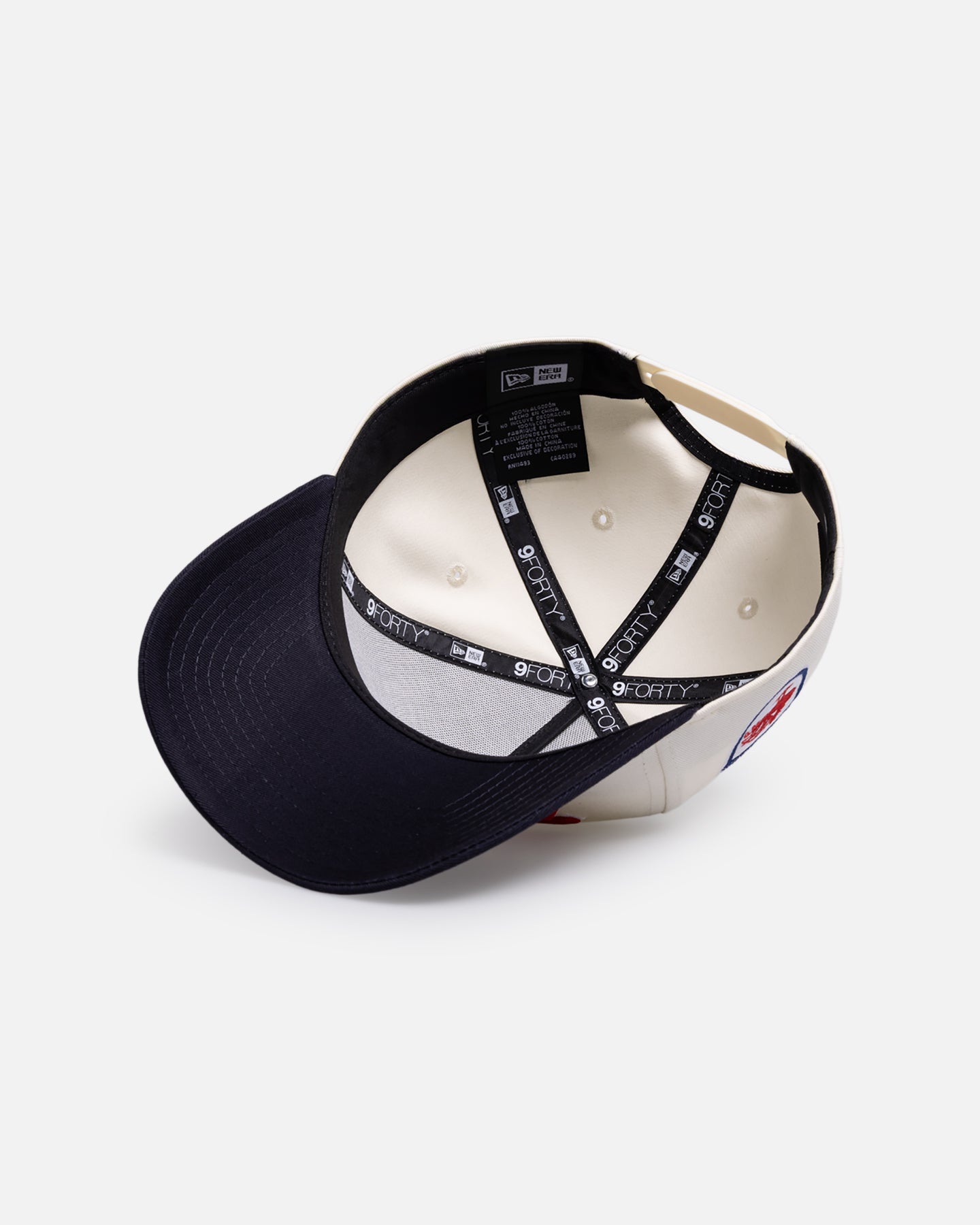 New Era Sydney Roosters 'Chrome Script' 9FORTY A-Frame Snapback Official Team Colour