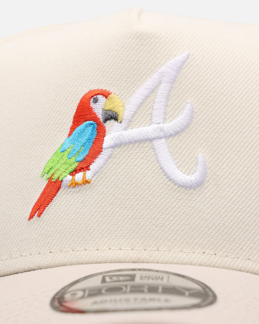 New Era Atlanta Braves 'Tropical' 9FORTY A-Frame Snapback Chrome