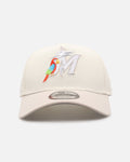 New Era Florida Marlins 'Tropical' 9FORTY A-Frame Snapback Chrome