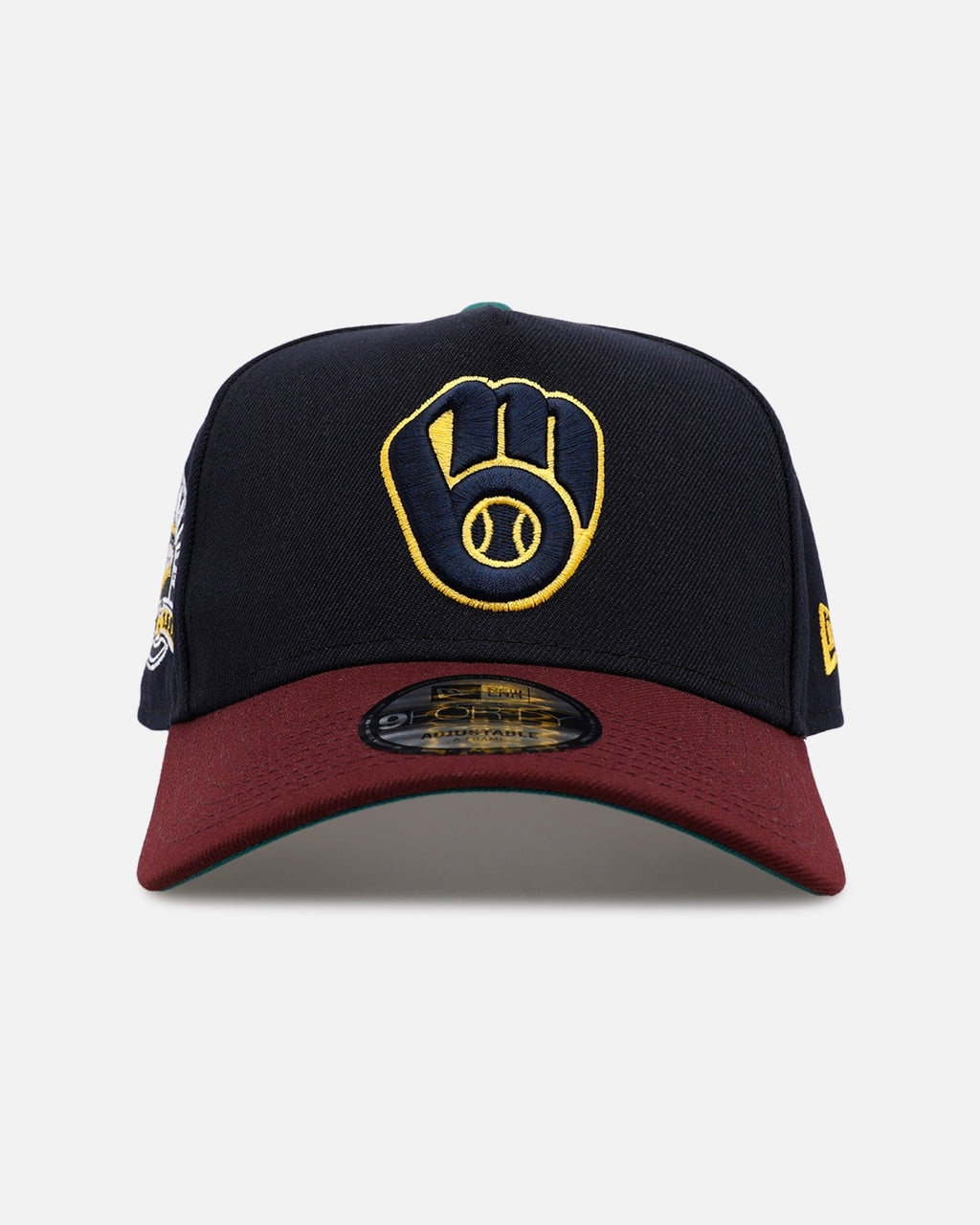 New Era Milwaukee Brewers 'Retro Outdoor' 9FORTY A-Frame Snapback Navy