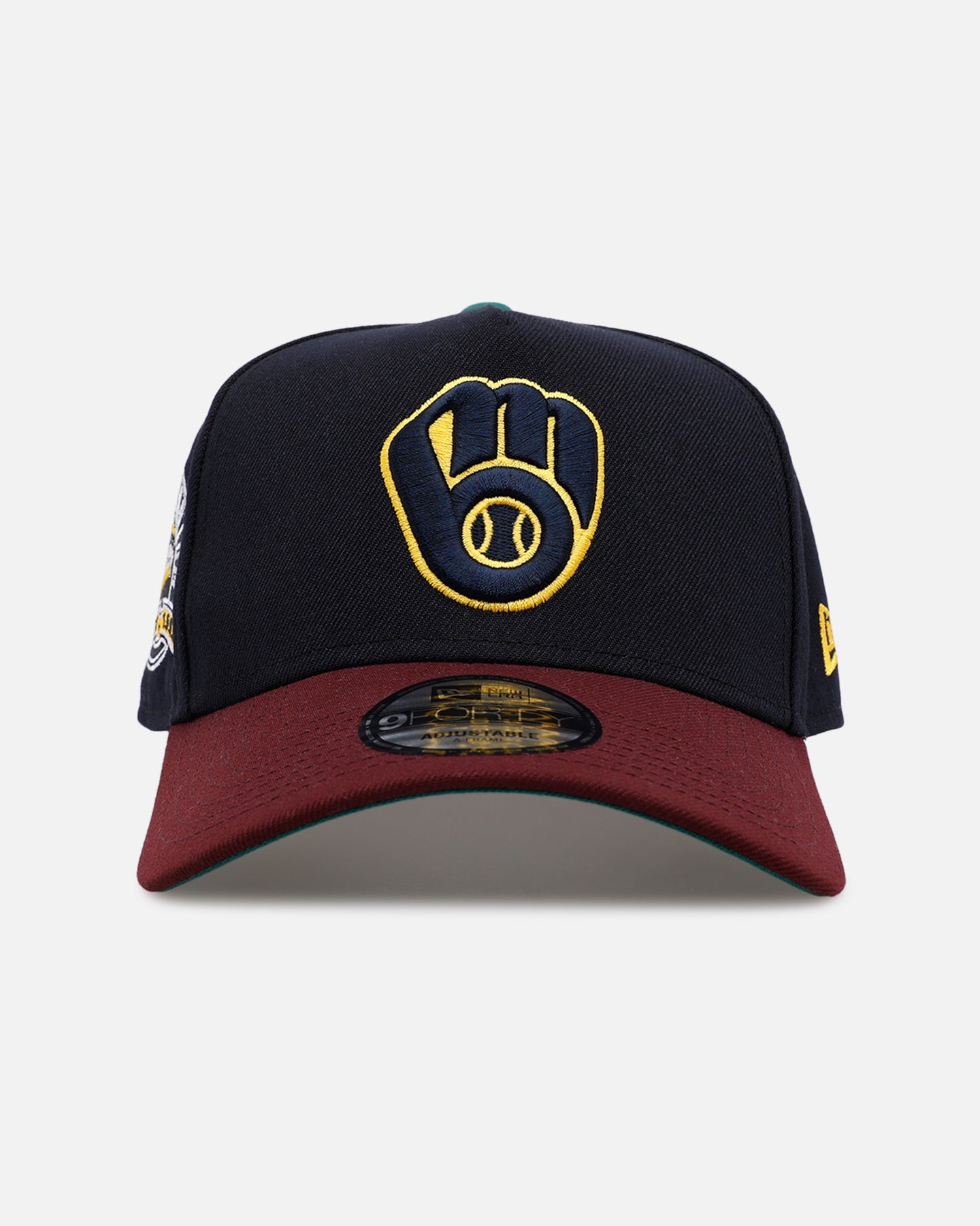 New Era Milwaukee Brewers 'Retro Outdoor' 9FORTY A-Frame Snapback Navy