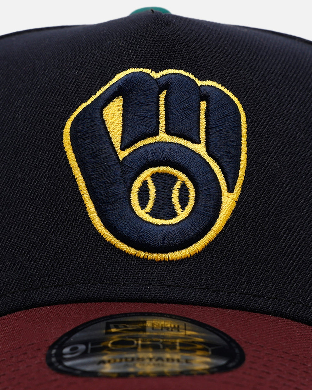 New Era Milwaukee Brewers 'Retro Outdoor' 9FORTY A-Frame Snapback Navy