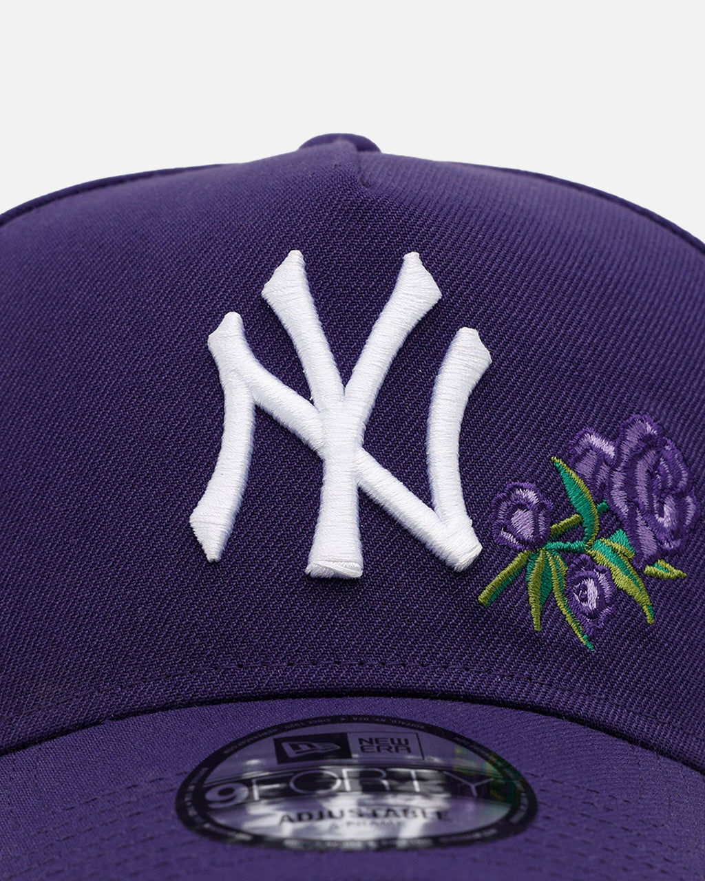 New Era New York Yankees 'Purple Rose' 9FORTY A-Frame Snapback Purple