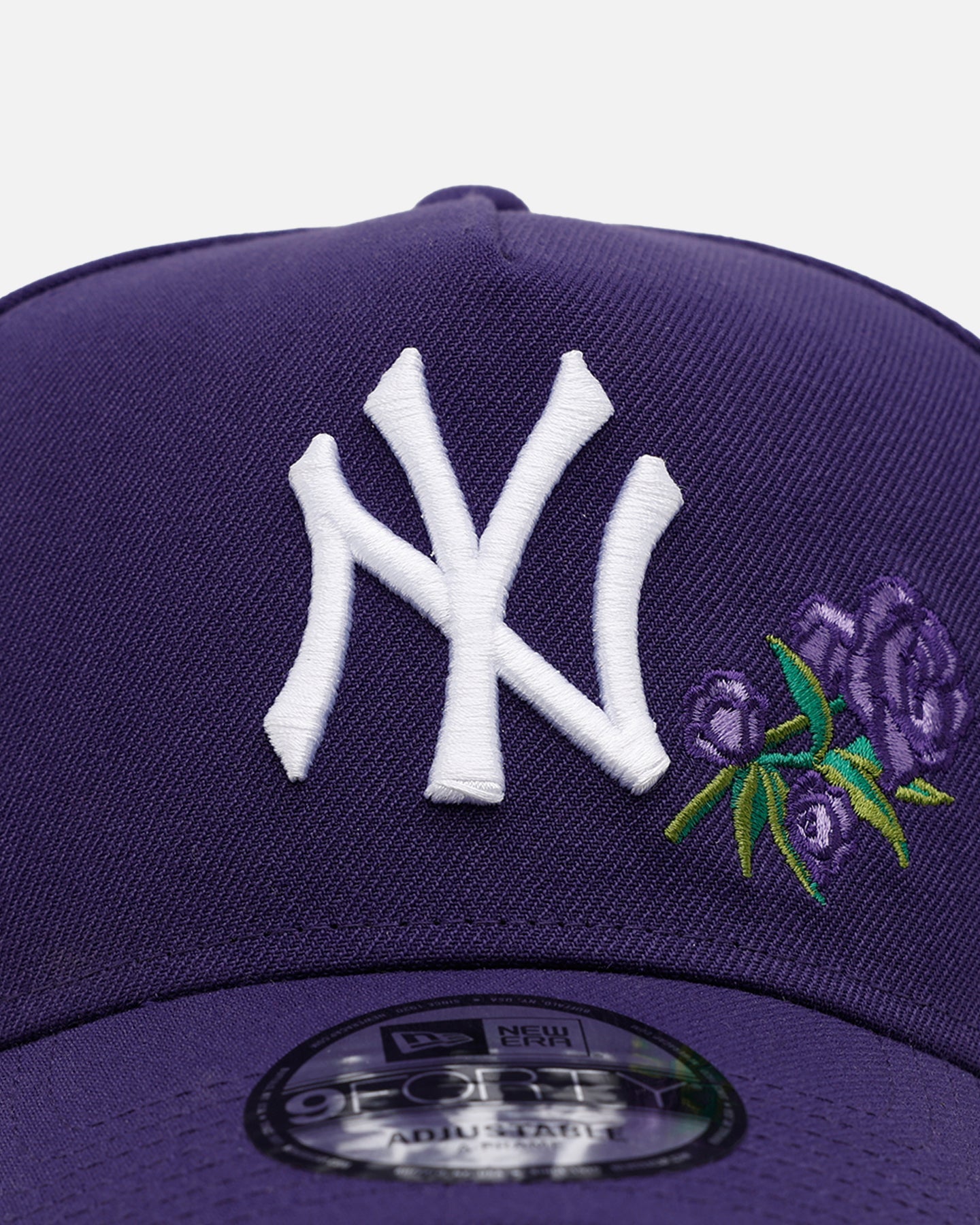 New Era New York Yankees 'Purple Rose' 9FORTY A-Frame Snapback Purple
