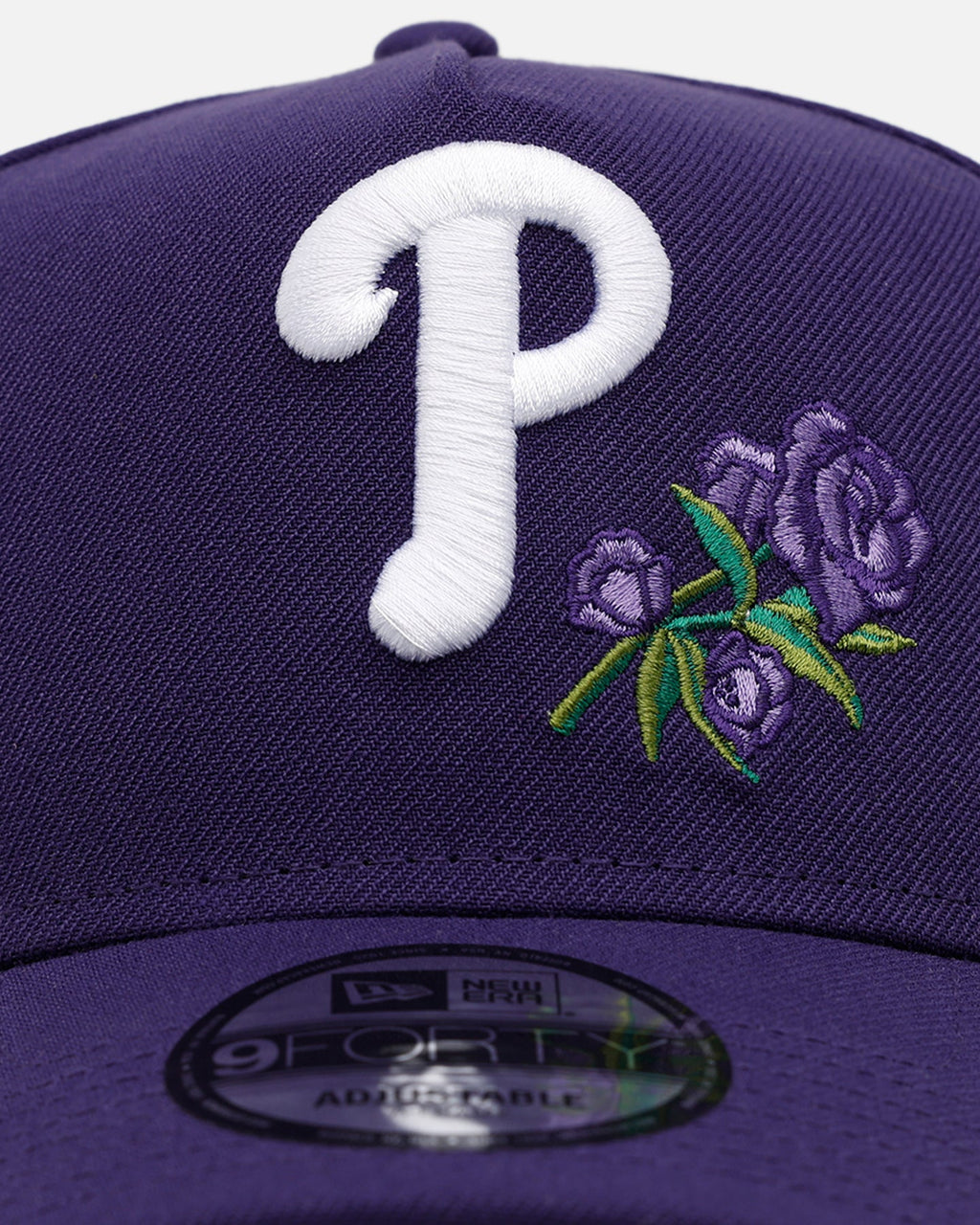 New Era Philadelphia Phillies 'Purple Rose' 9FORTY A-Frame Snapback Purple