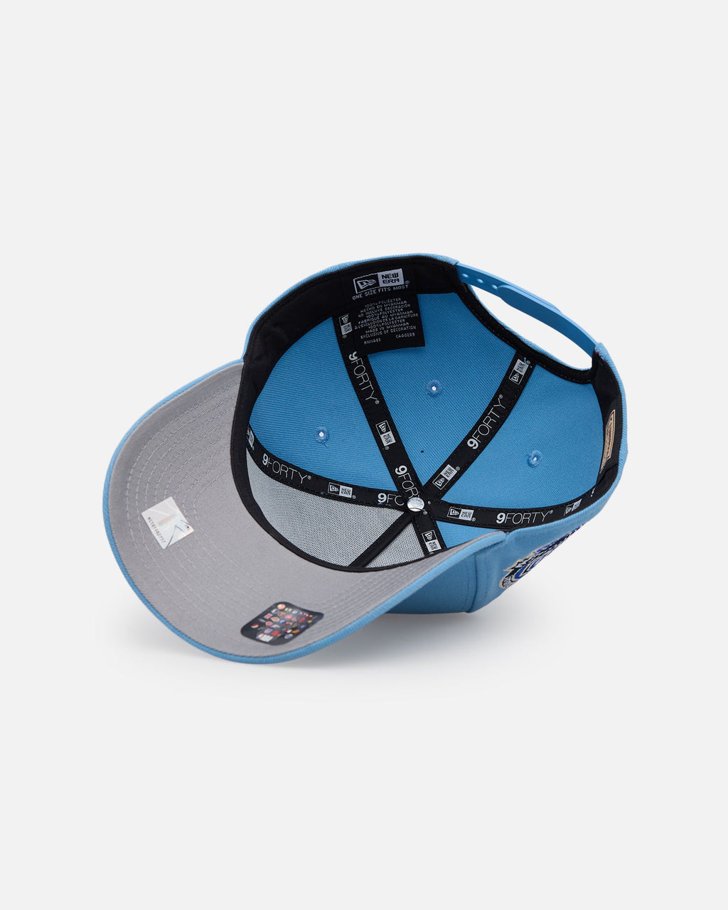 New Era Los Angeles Lakers 'Sky Blue' 9FORTY A-Frame Snapback Sky Blue