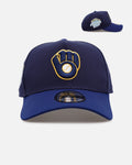 New Era Milwaukee Brewers 'Sneaky Two-Tone' 9FORTY A-Frame Snapback Original Team Colours
