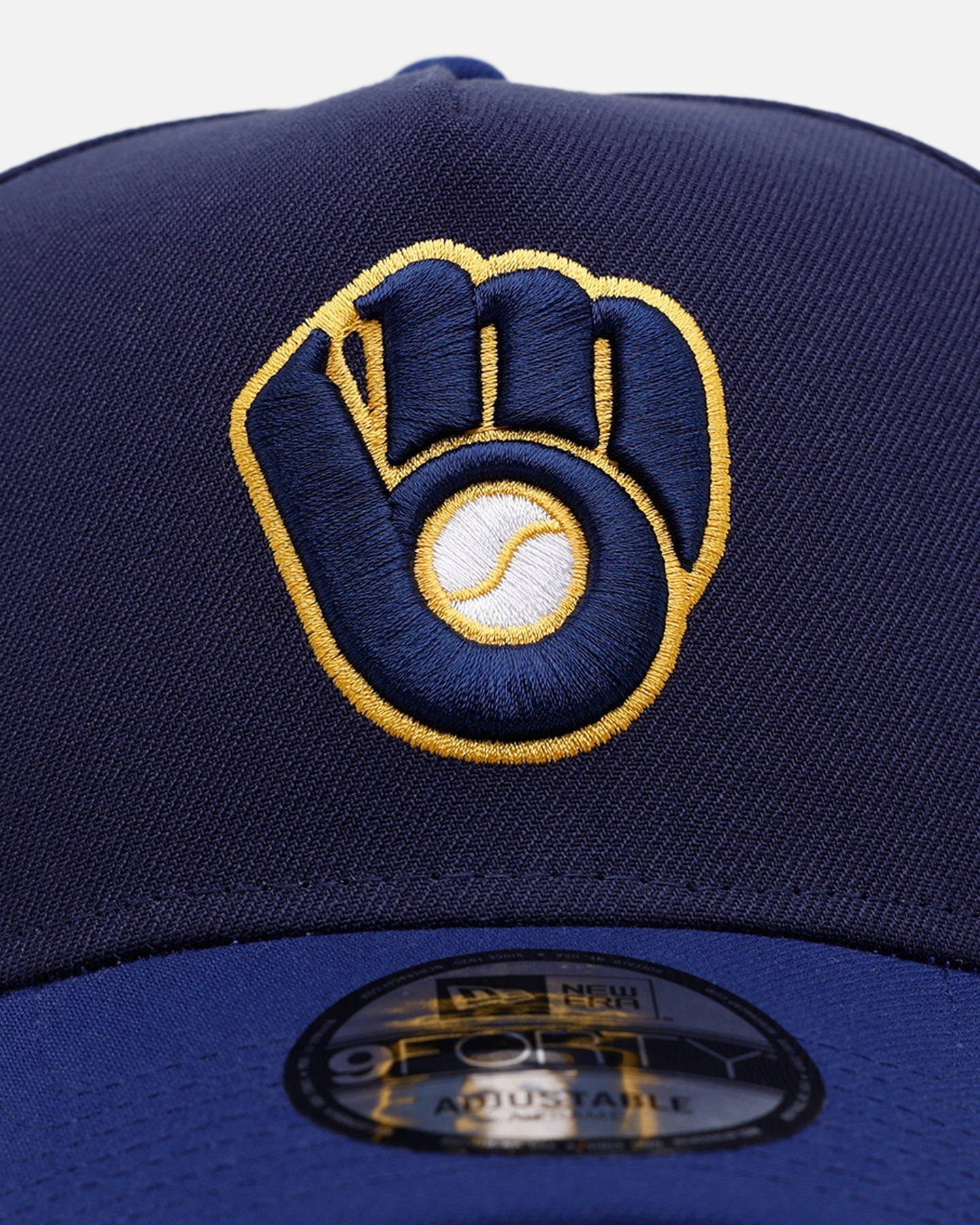 New Era Milwaukee Brewers 'Sneaky Two-Tone' 9FORTY A-Frame Snapback Original Team Colours