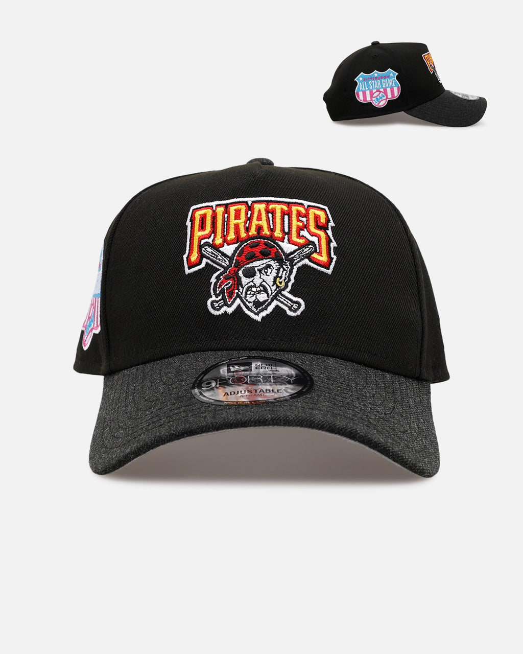 New Era Pittsburgh Pirates 'Sneaky Two-Tone' 9FORTY A-Frame Snapback Original Team Colours