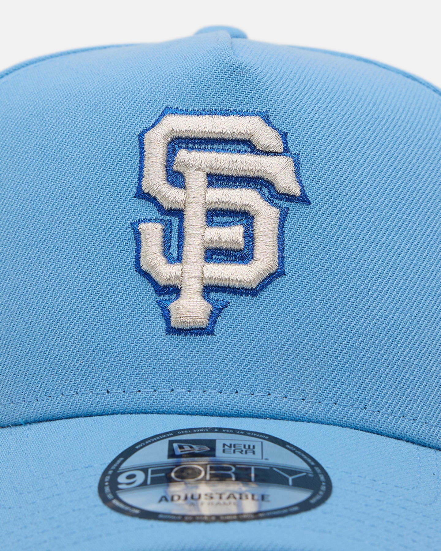 New Era San Francisco Giants 'Sky Blue' 9FORTY A-Frame Snapback Sky Blue
