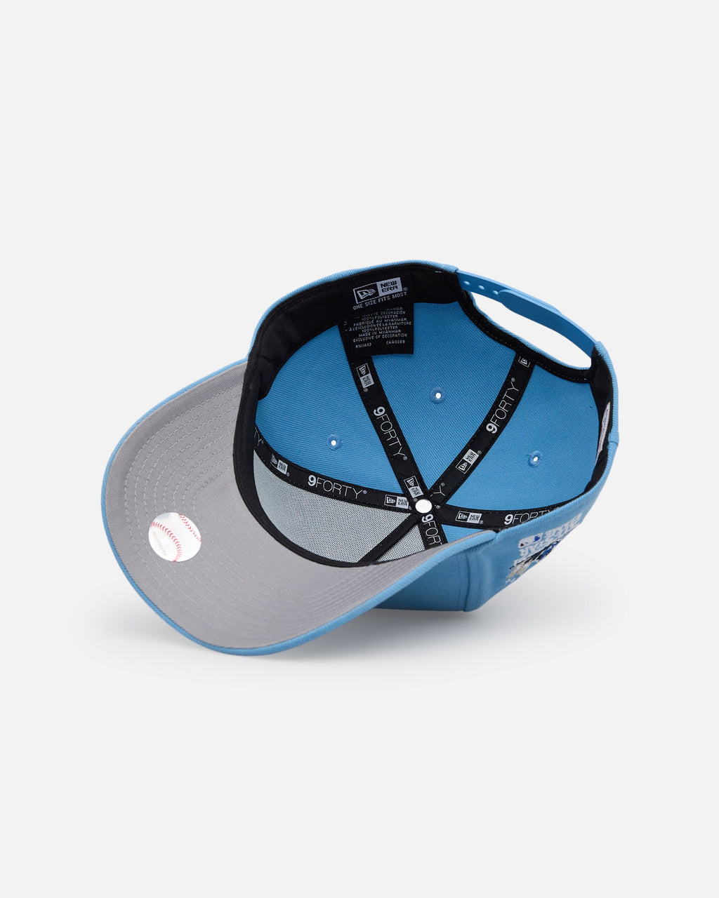 New Era Toronto Blue Jays 'Sky Blue' 9FORTY A-Frame Snapback Sky Blue