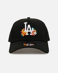 New Era Los Angeles Dodgers 'Summer Flowers' 9FORTY A-Frame Snapback Black