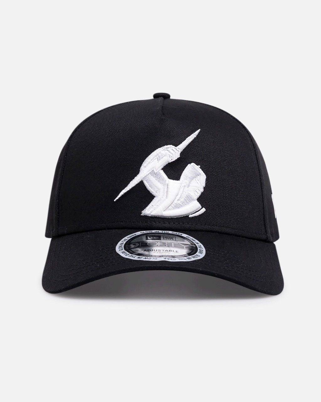 New Era Melbourne Storm 'NRL Glow In The Dark' 9FORTY A-Frame Snapback Black