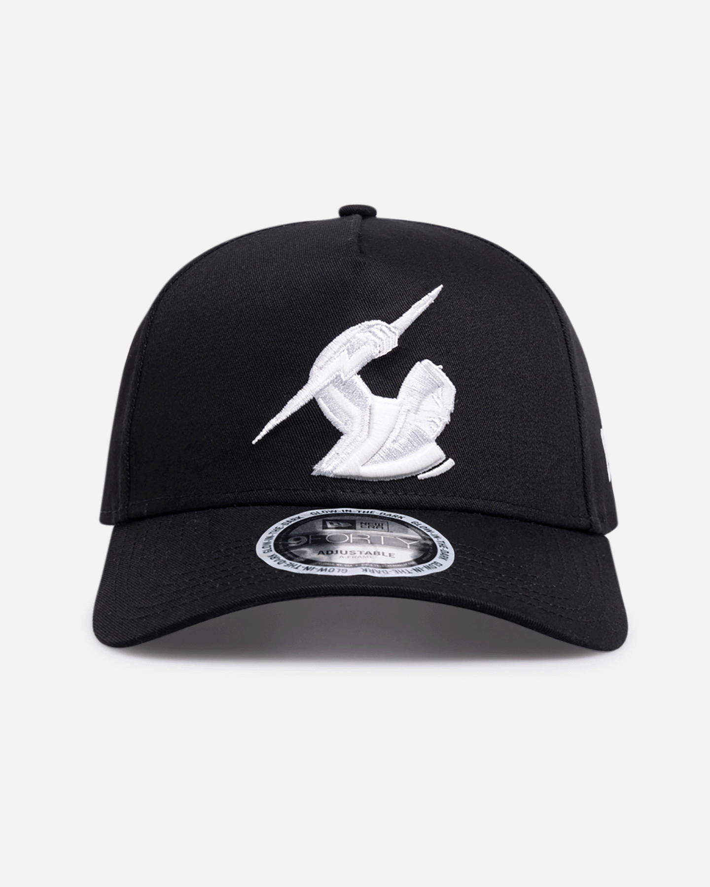 New Era Melbourne Storm 'NRL Glow In The Dark' 9FORTY A-Frame Snapback Black