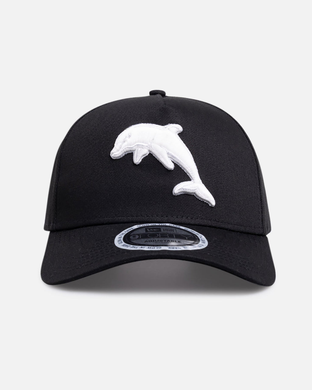 New Era Dolphins 'NRL Glow In The Dark' 9FORTY A-Frame Snapback Black