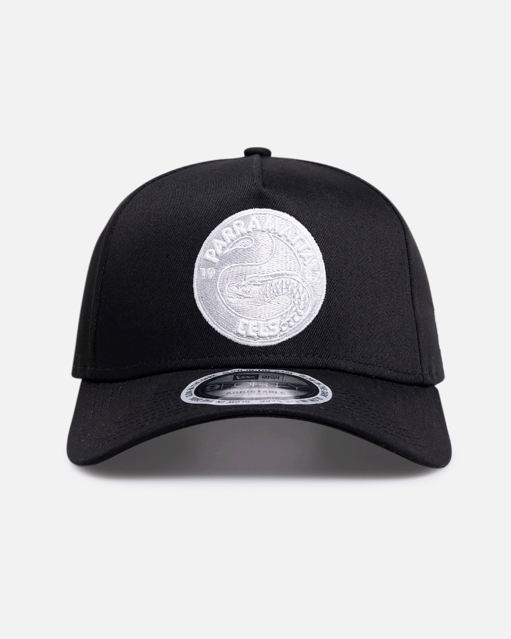 New Era Parramatta Eels 'NRL Glow In The Dark' 9FORTY A-Frame Snapback Black