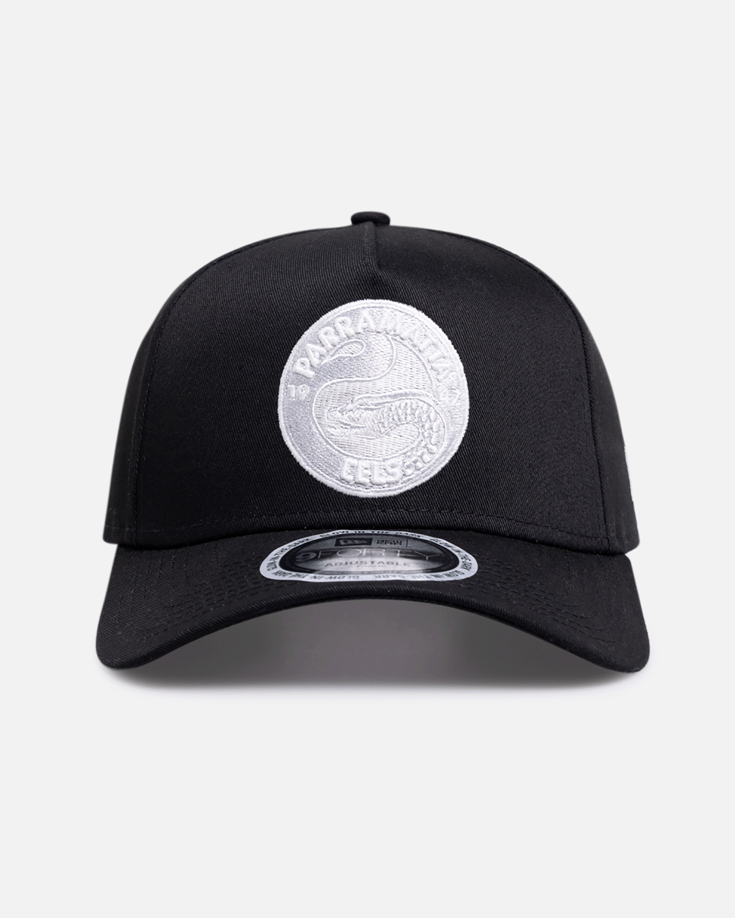 New Era Parramatta Eels 'NRL Glow In The Dark' 9FORTY A-Frame Snapback Black