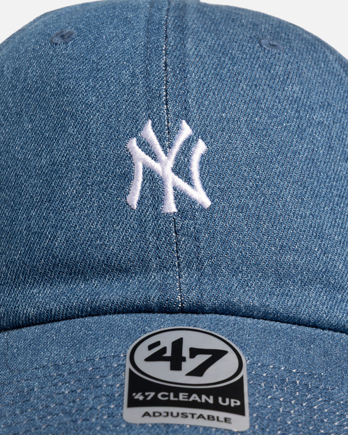 47 Brand New York Yankees 'Baserunner' 47 Clean Up Strapback Denim
