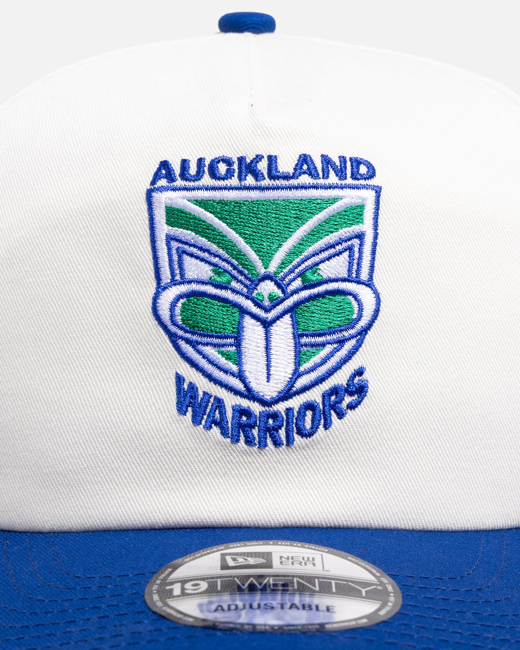 New Era New Zealand Warriors 'Retro Chrome' 19TWENTY Snapback Official Team Colour