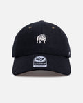 47 Brand Bulldog Wool 47 Clean Up Strapback Black