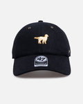 47 Brand Golden Retriever Wool 47 Clean Up Strapback Black