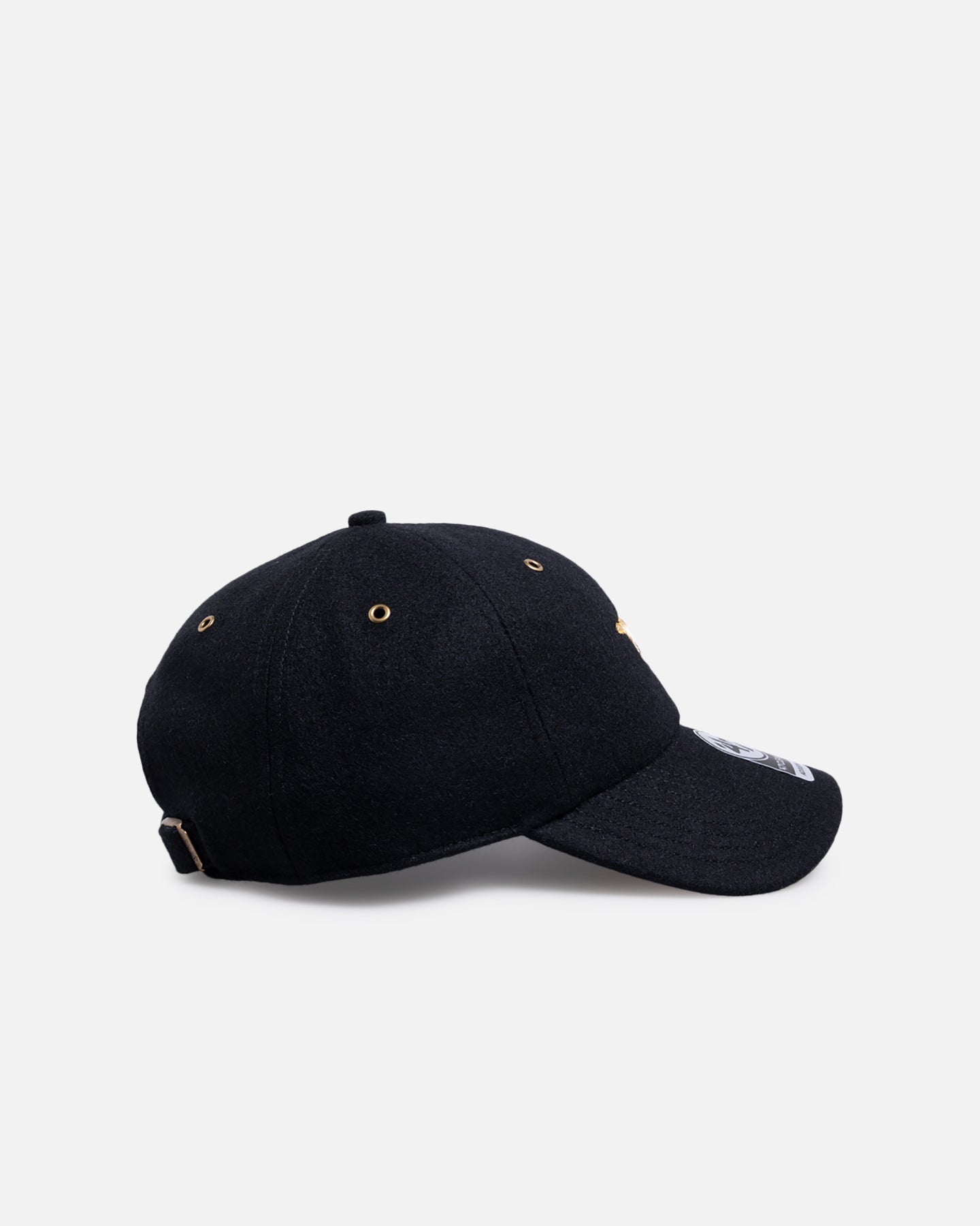 47 Brand Golden Retriever Wool 47 Clean Up Strapback Black