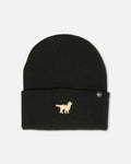 47 Brand Golden Retriever 'Dog Collection' 47 Beanie Black