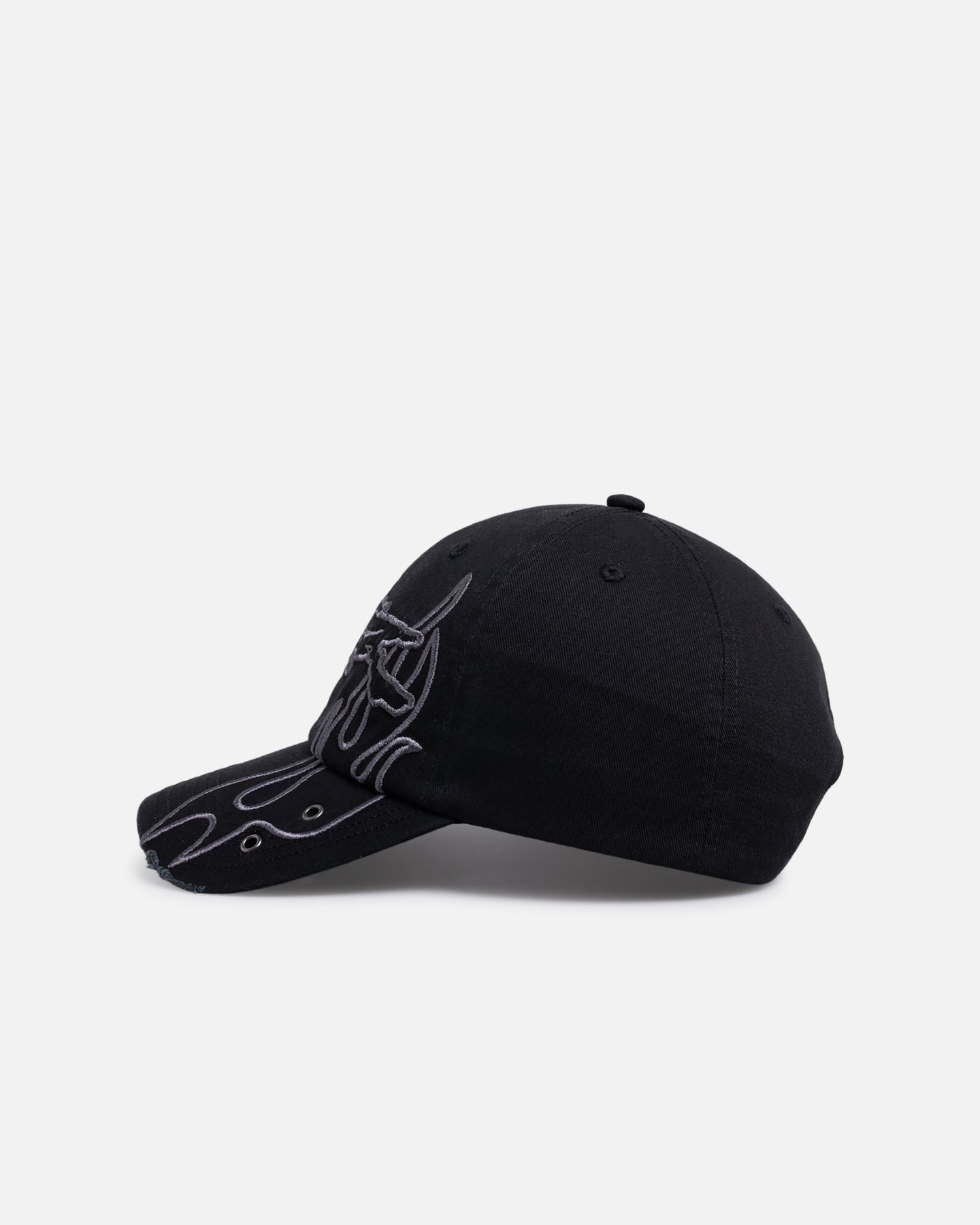 Loiter Destruction Snapback Black