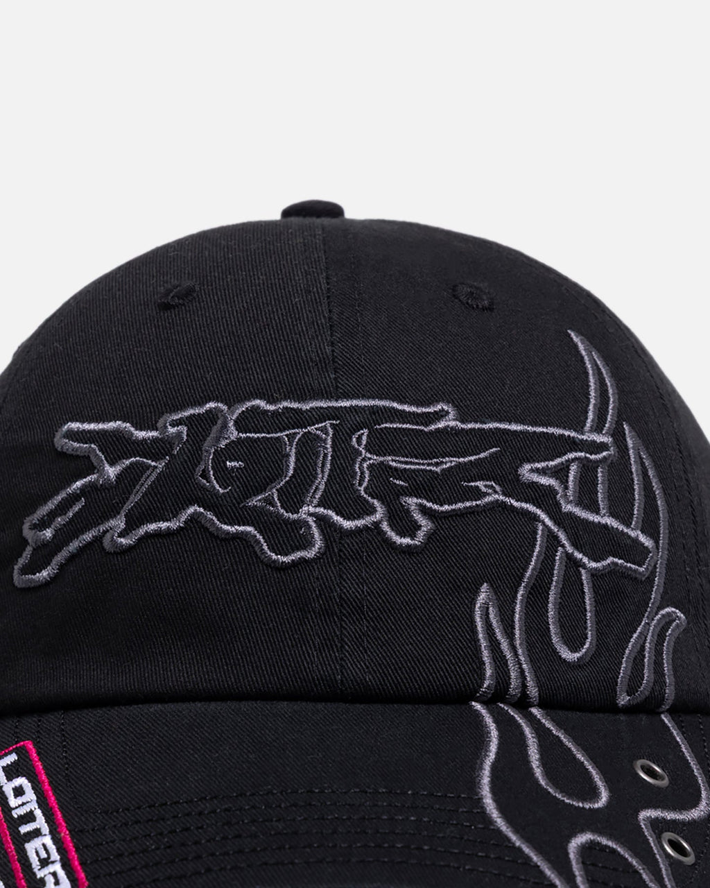 Loiter Destruction Snapback Black