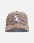 New Era Chicago White Sox 'Houndstooth' 9FORTY A-Frame Strapback Brown