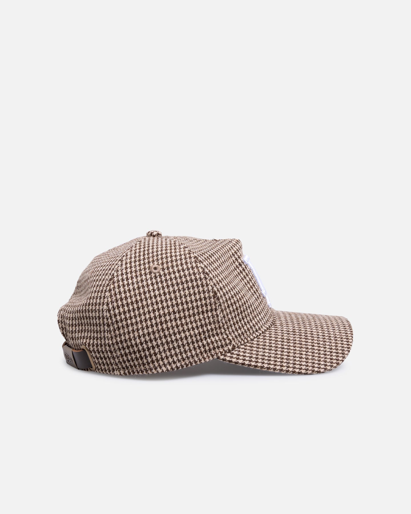 New Era Los Angeles Dodgers 'Houndstooth' 9FORTY A-Frame Strapback Brown