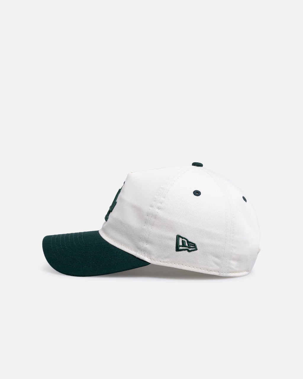 New Era Los Angeles Dodgers 'Dark Green Chrome' 9FORTY A-Frame Snapback White/Green