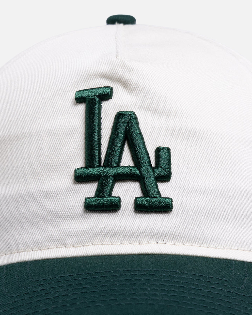 New Era Los Angeles Dodgers 'Dark Green Chrome' 9FORTY A-Frame Snapback White/Green