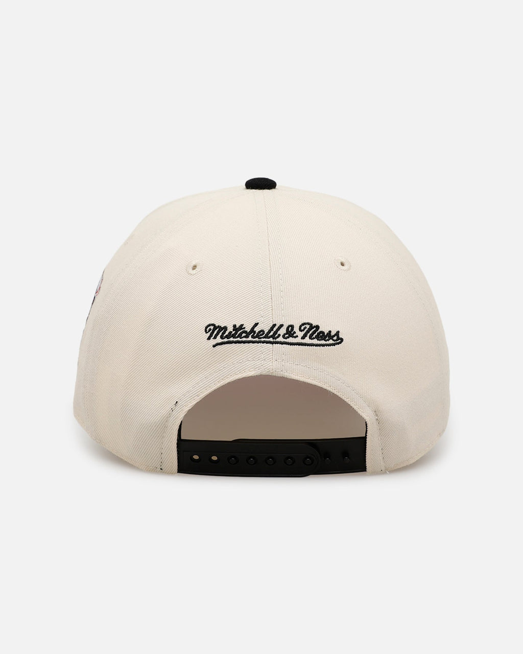 Mitchell & Ness Houston Astros 'Pink Team Logo' Pro Pinch Snapback Off White