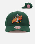 Mitchell & Ness Seattle Supersonics 'Pink Side Patch' Pro Pinch Snapback Official Team Color