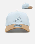 New Era Atlanta Braves 'Father's Day' 9FORTY A-Frame Snapback Blue/Khaki