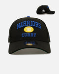 New Era Golden State Warriors 'NBA Signature' Curry #30 9FORTY A-Frame Snapback Official Team Color