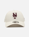 New Era New York Mets 'Too Clean 2.0' 9FORTY A-Frame Snapback Chrome/Maroon