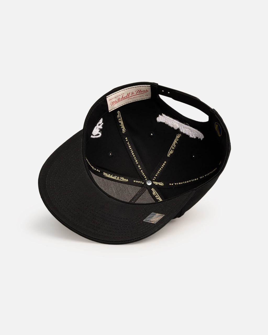 Mitchell & Ness Golden State Warriors Stephen Curry 'Signature' Pro Pinch Snapback Black