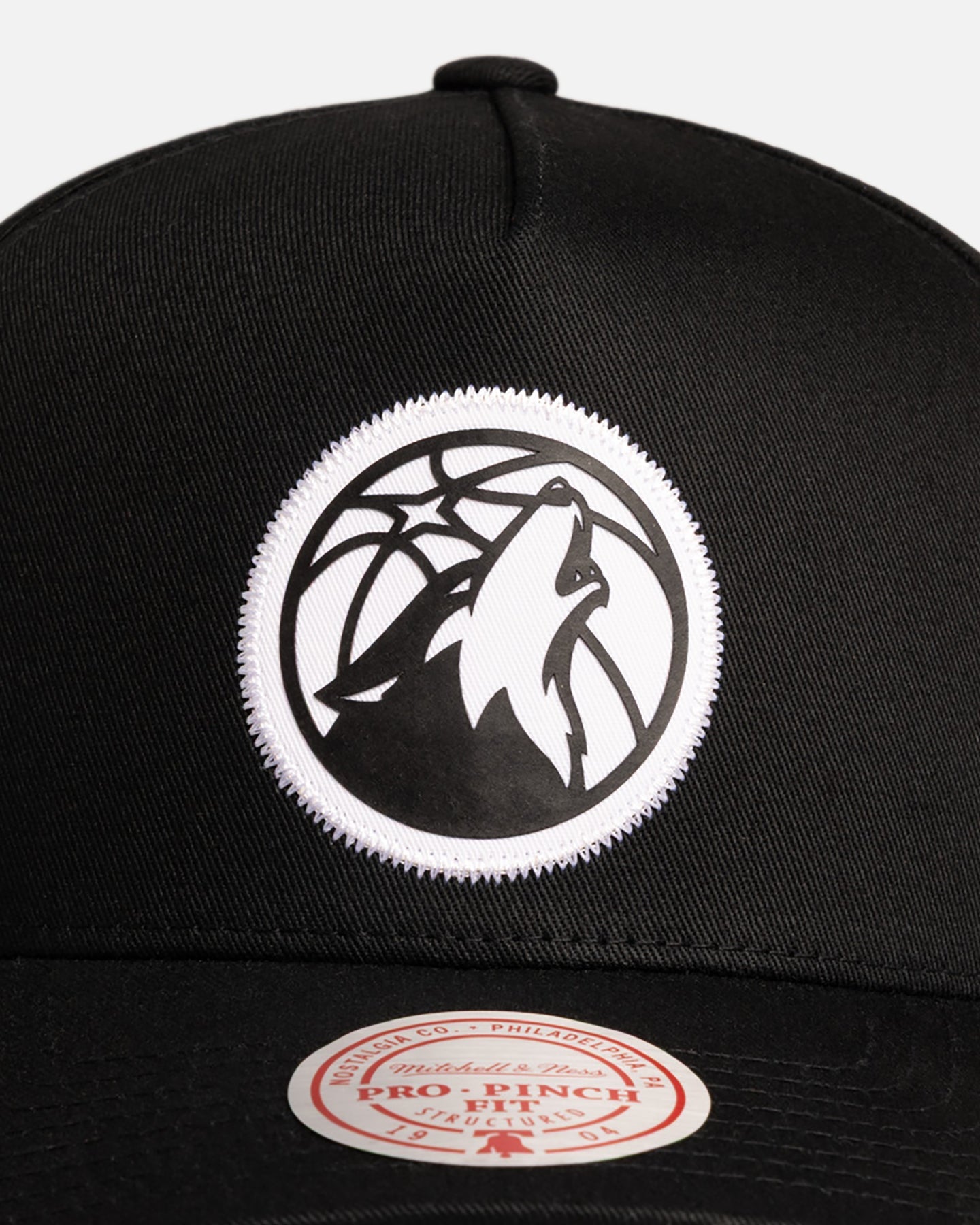 Mitchell & Ness Minnesota Timberwolves Anthony Edwards 'Signature' Pro Pinch Snapback Black