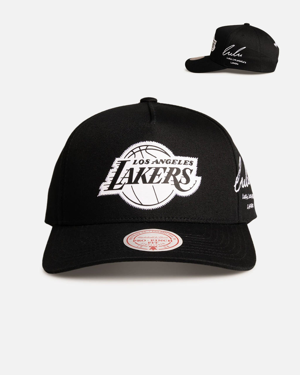 Mitchell & Ness Los Angeles Lakers Luka DonÄiÄ‡ 'Signature' Pro Pinch Snapback Black